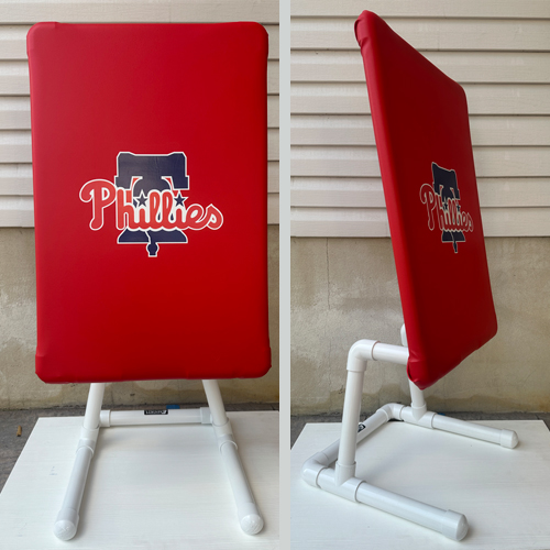 gallery red white phillies logo